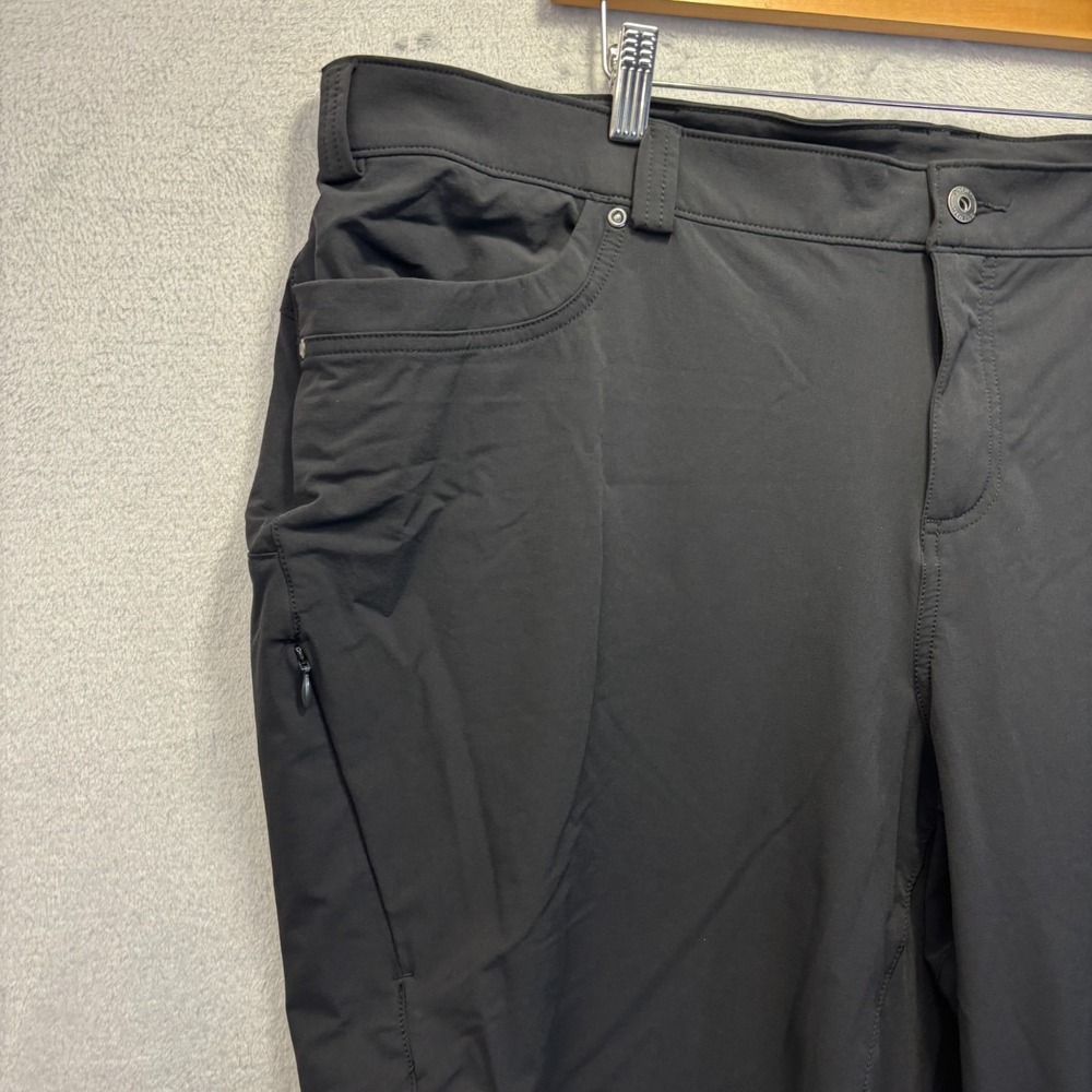 Duluth Trading Co Nylon Hiking Pants Womens 22W x31 Black Outdoor Zipper Pockets - Picture 8 of 16